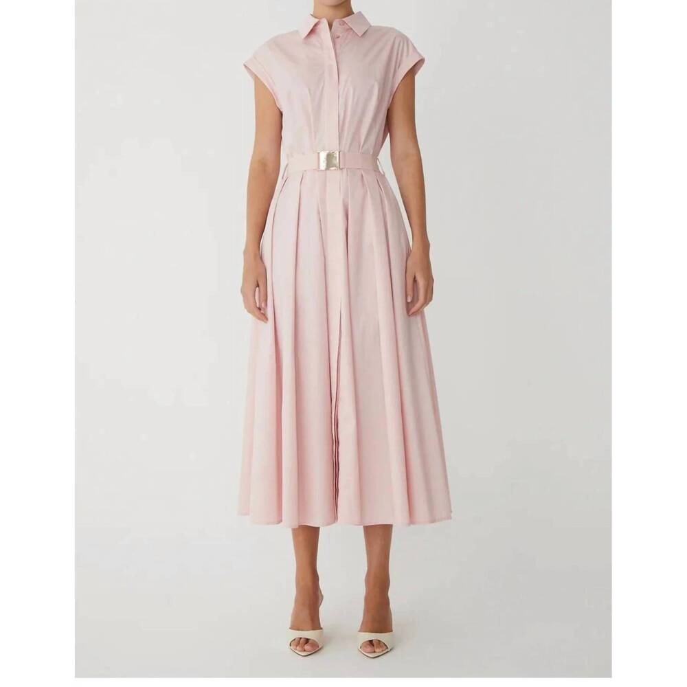 NEW JS71 nazra dress in powder blush